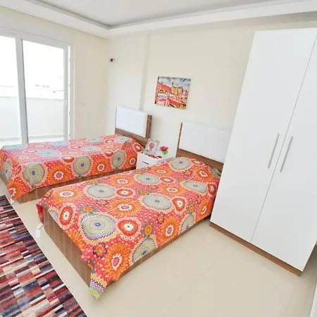Luxury Doublex Apartmentguitar Flat * Mahmutlar